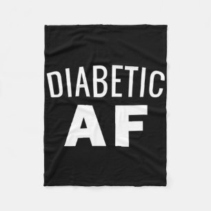 Diabetes - Diabetische Af Insulin Power Hum Fleecedecke