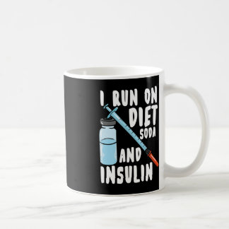 Diabetes-Diätflüssigkeit und Insulin-Diabetiker Kaffeetasse