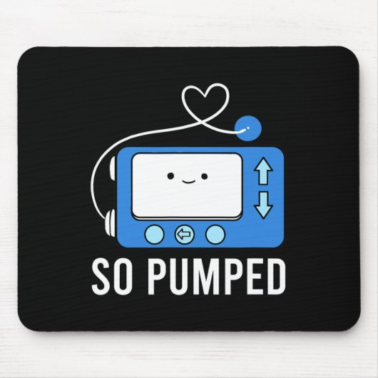 Diabetes Fun Typ 1 Kinder also gepumpt Diabetes Mousepad (Vorne)