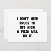 Diabetes Funny Sprichwort Postkarte (Vorne/Hinten)