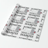 Diabetes Geschenkpapier (Ungerollt)