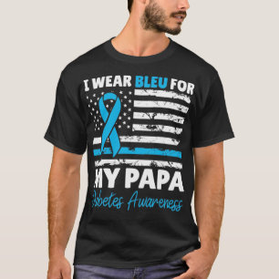 Diabetes im November tragen wir Blau für meine T-Shirt