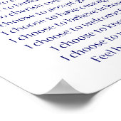 Diabetes Inspiration Gedicht Kunstdrucke Poster (Ecke)