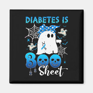 Diabetes ist Boo Sheets Geist Diabetes Bewusstsein Magnet