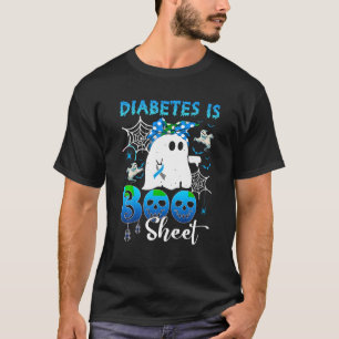 Diabetes ist ein Bootschild Boo Ghost Diabetes Bew T-Shirt