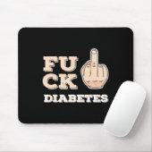 Diabetes - Kämpfer und Krieger - Mittel Mousepad (Mit Mouse)