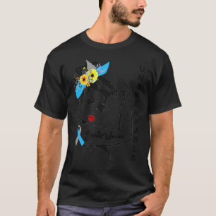 Diabetes Krieger Bewusstsein Diabetiker Unterstütz T-Shirt