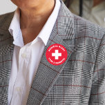 Diabetes Medianes Warnhinweis Typ 2 Diabetiker Rot Button<br><div class="desc">Klicken Sie auf "Anpassen",  um den Text zu personalisieren und/oder die Hintergrundfarbe zu ändern,  ideal zum Gebrauch für einen Arzt,  eine berufliche Gesundheit oder Diabetiker im Gepäck</div>