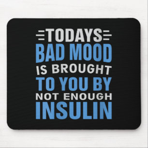 Diabetes mellitus Typ 1 2 - Diabetiker T1d Mousepad