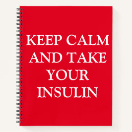 Diabetes-Notizbuch Notizblock