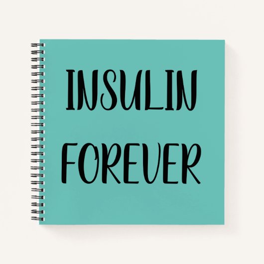 Diabetes-Notizbuch Notizblock (Vorderseite)