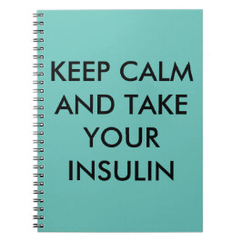 Diabetes-Notizbuch Notizblock