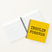 Diabetes-Notizbuch Notizblock (Innenseite)