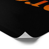 Diabetes Prävention von SCHWARZ Poster (Ecke)