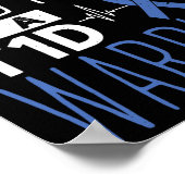 Diabetes Proud Bruder eines T1d Kriegers Unterstüt Poster (Ecke)