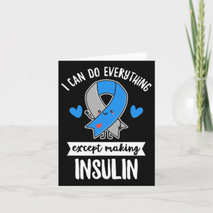 Diabetes-Quote für A-T1d-Diabetiker Karte