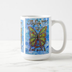 Diabetes Rainbow Butterfly Awareness Support Tasse