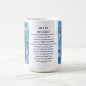 Diabetes Rainbow Butterfly und Gedicht Cups oder T Kaffeetasse (Mittel)