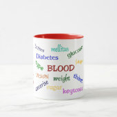 Diabetes Ringer-Tasse Tasse (Zentrum)