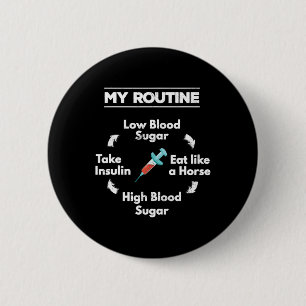 Diabetes Routine Insulin Injektionsnadel Niedrig Button