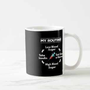 Diabetes Routine Insulin Injektionsnadel Niedrig Kaffeetasse