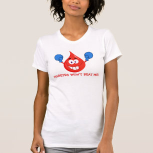 Diabetes schlägt mich nicht T-Shirt
