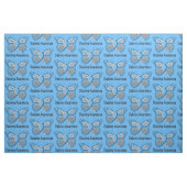 Diabetes-Schmetterlings-Bewusstseins-Band Stoff (Fat Quarter (45,7 x 55,9 cm))
