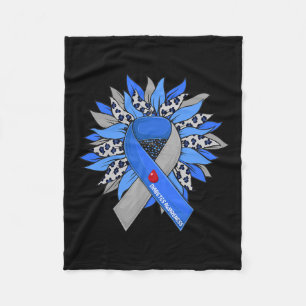 Diabetes Sunflower Typ T1d T2d Diabetiker Diabetes Fleecedecke