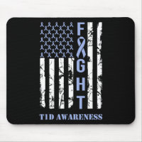 Diabetes T1d Sensibilisierungsmonat Flag Blue Ribb