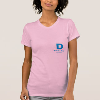 Diabetes-tägliche helle Farbdamen-T-Shirts T-Shirt