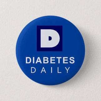 Diabetes-täglicher Knopf Button