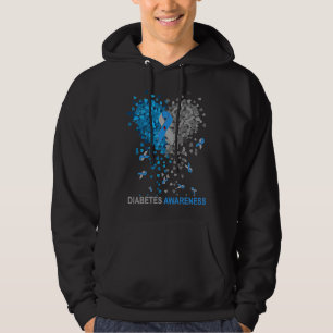 Diabetes Typ 1 Bewusstsein Hoodie