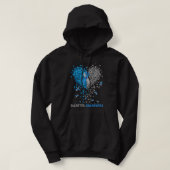 Diabetes Typ 1 Bewusstsein Hoodie (Design vorne)