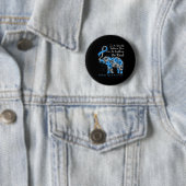 Diabetes Typ 1 Bewusstsein Sonnenblumen Elefant se Button (Beispiel)