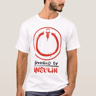 Diabetes Typ 1, das durch Insulin angetrieben wird T-Shirt