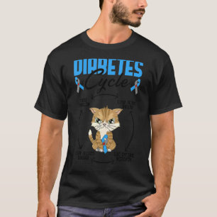 Diabetes Typ 1 Diabetisches Bewusstsein Männer T-Shirt
