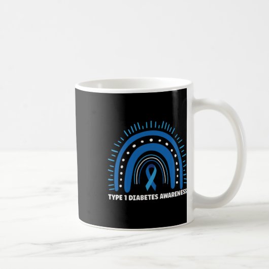 Diabetes Typ 1 Monat Kaffeetasse (Rechts)
