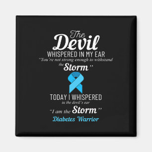 Diabetes Warrim Storm Bestes Diabetes Bewusstsein Magnet