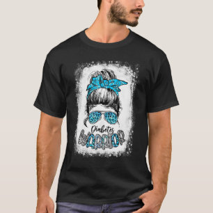 Diabetes Warrior Awareness Diabetic Support Typ W T-Shirt