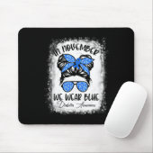 Diabetes Warrior Awareness Diabetische Unterstützu Mousepad (Mit Mouse)