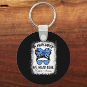 Diabetes Warrior Awareness Diabetische Unterstützu Schlüsselanhänger (Vorderseite)