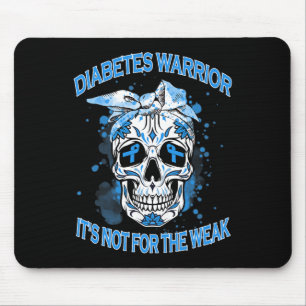 Diabetes-Warrior ist nicht für das schwache Typ-1- Mousepad
