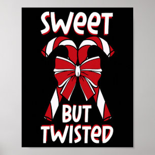 Diabetes Weihnachten Candy Cane Blut Zucker Diabet Poster