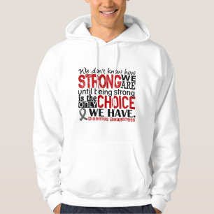 Diabetes, wie stark wir sind hoodie