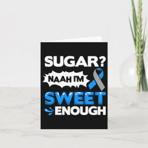 Diabetes-Zitate Diabetes Bekämpft Diabetes Awarene Karte