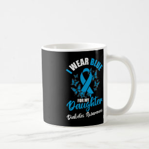 Diabetesbewusstsein November ich trage Blau für me Kaffeetasse