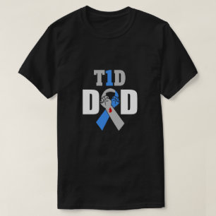 Diabetesbewusstsein T1D Protonentyp 1 Diabetes Vat T-Shirt