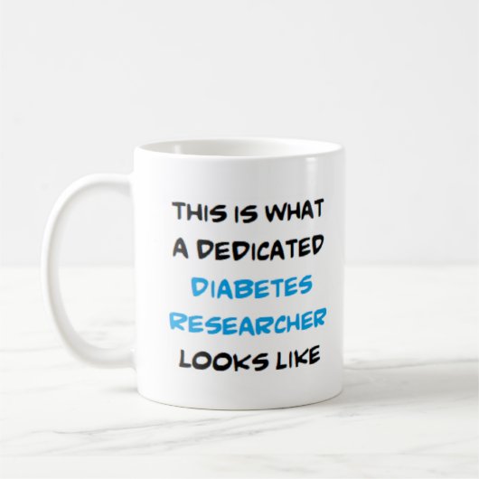 Diabetesforscher, Kaffeetasse (Links)