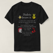 DIABETIC PERSON T SHIRT Lightweight Hoodie.pnnn (Design vorne)