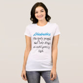 Diabetiker 1 T-Shirt (Vorne ganz)